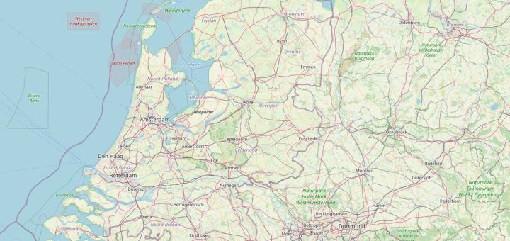 Kort Holland