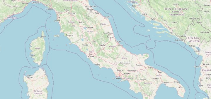 Kort Italien